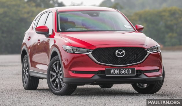 2020汽车销售税减免: Mazda 公布新价格, CX-5折扣3.91%
