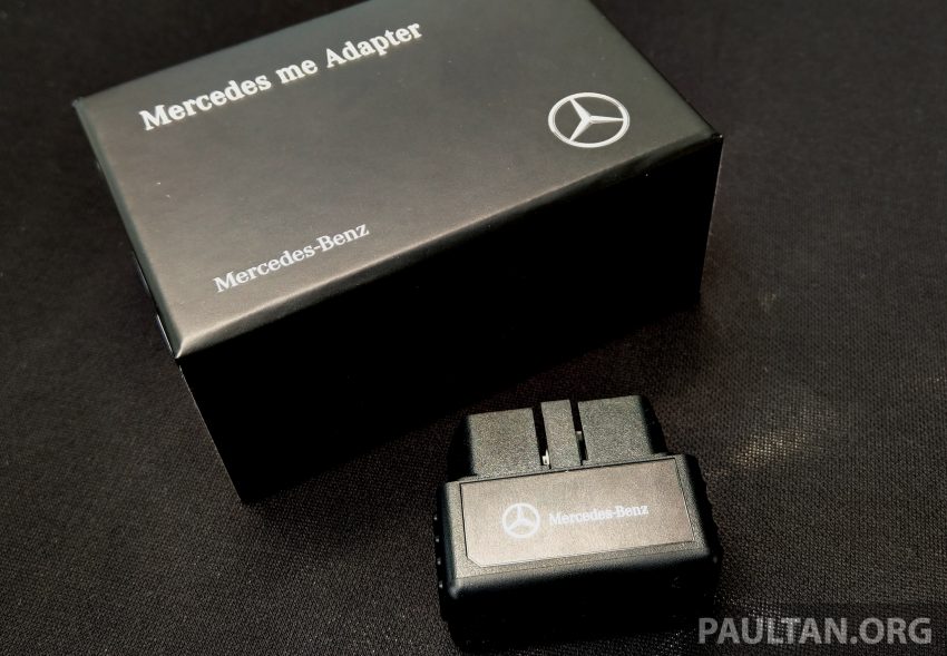 Mercedes me Connect 互联系统正式在本地上线；旧款宾士车主可购买 Mercedes me Adapter 激活互联，售RM250 112780