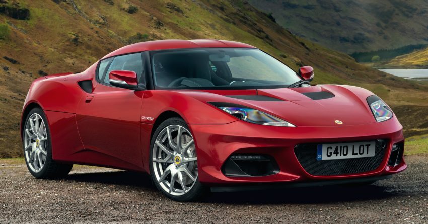 2020 Lotus Evora GT410 登场，搭载3.5L V6机械增压引擎，最大输出功率达416 PS／410 Nm；百里加速只需4.1秒 115485