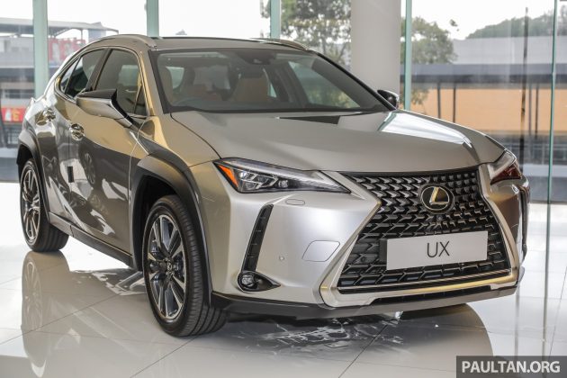 Lexus UX 本地正式面市，三个等级价格从RM244K起跳