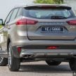 2020 Proton X70 CKD，四个等级规格配备表与细节逐一看