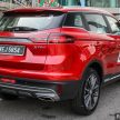 2020 Proton X70 CKD，四个等级规格配备表与细节逐一看