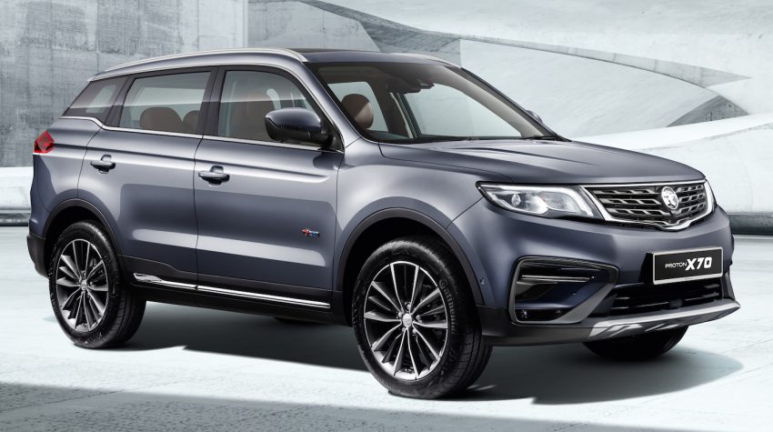2020 Proton X70 CKD正式开售，4个等级售价从9.5万起 116098