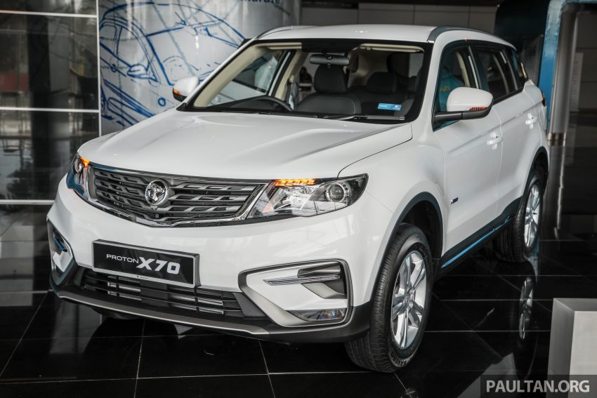 2020 Proton X70 CKD正式开售，4个等级售价从9.5万起 116007