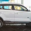 2020 Proton X70 CKD，四个等级规格配备表与细节逐一看