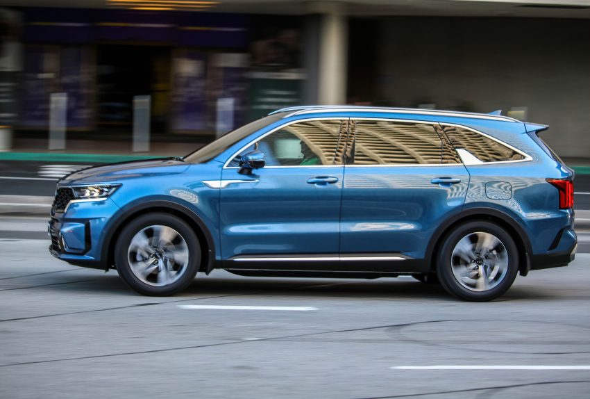 谍照：全新大改款 2021 Kia Sorento 无伪装路测被捕获 115589