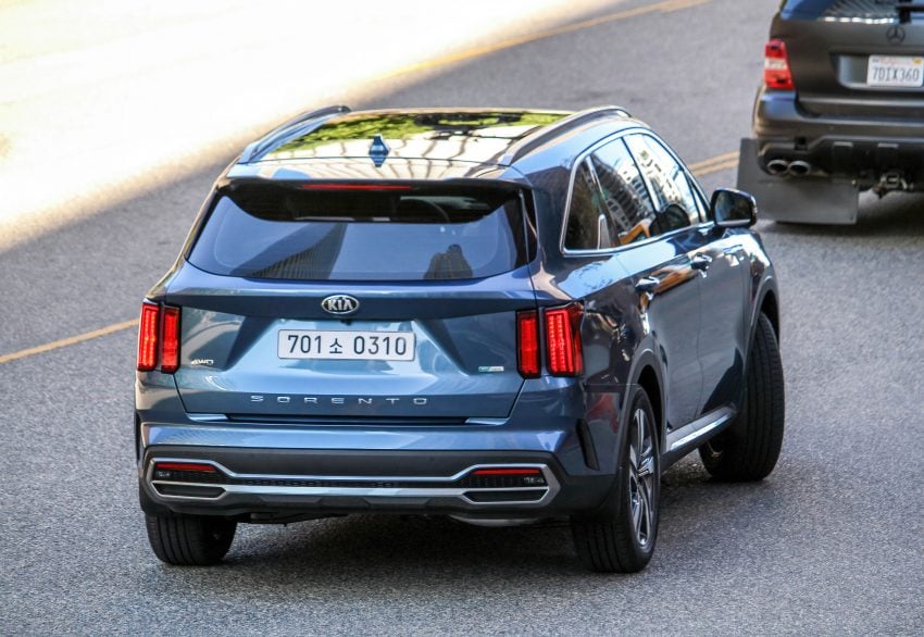 谍照：全新大改款 2021 Kia Sorento 无伪装路测被捕获 115599