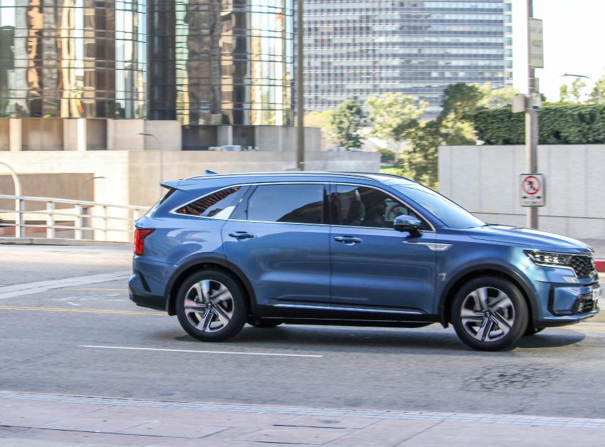谍照：全新大改款 2021 Kia Sorento 无伪装路测被捕获 115602