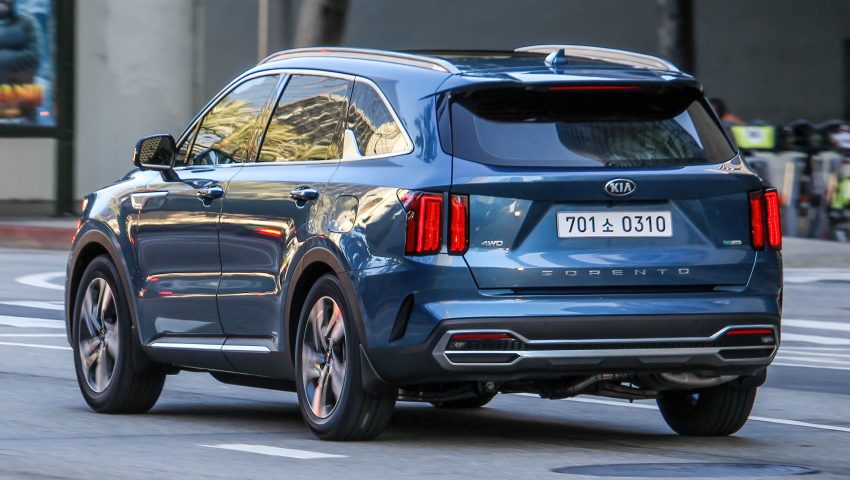 谍照：全新大改款 2021 Kia Sorento 无伪装路测被捕获 115603