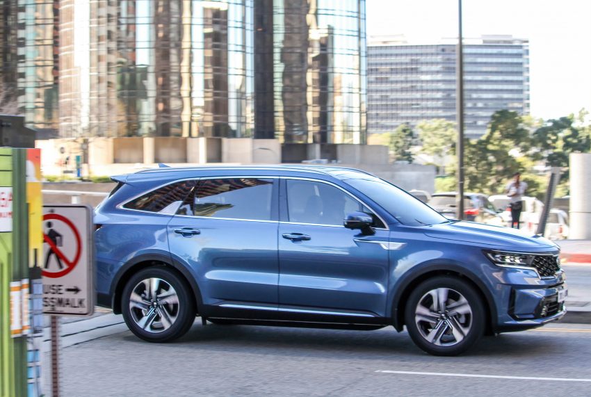 谍照：全新大改款 2021 Kia Sorento 无伪装路测被捕获 115591