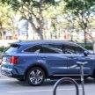 谍照：全新大改款 2021 Kia Sorento 无伪装路测被捕获