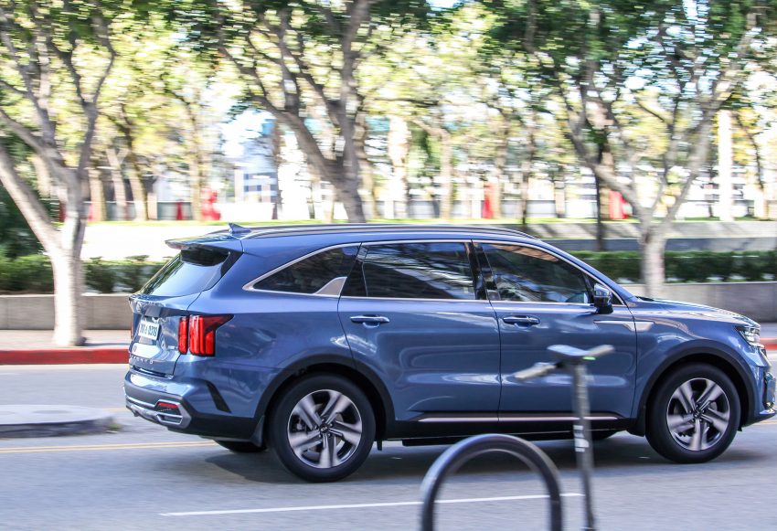 谍照：全新大改款 2021 Kia Sorento 无伪装路测被捕获 115592