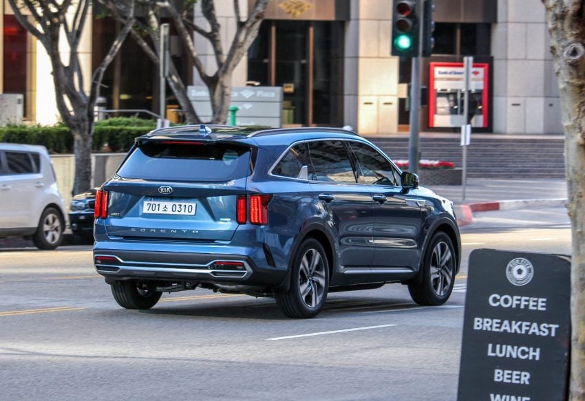 谍照：全新大改款 2021 Kia Sorento 无伪装路测被捕获 115593