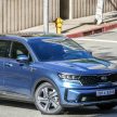 谍照：全新大改款 2021 Kia Sorento 无伪装路测被捕获