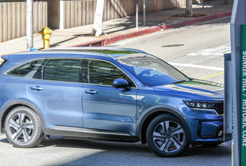 谍照：全新大改款 2021 Kia Sorento 无伪装路测被捕获 115597