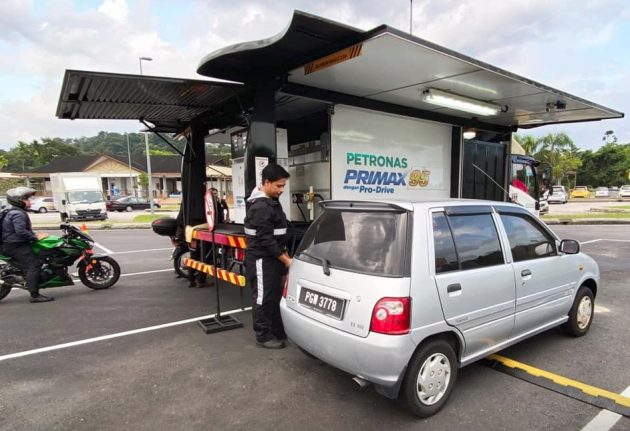 Petronas ROVR 现身MEX大道休息站，提供流动添油服务