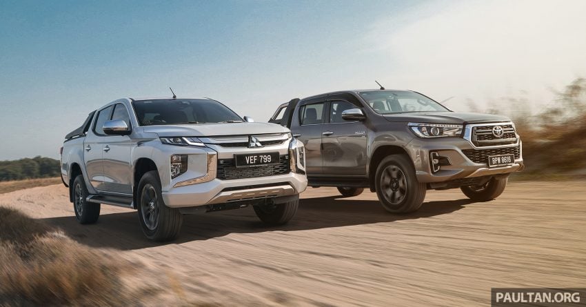 油耗实测: Toyota Hilux 2.8L vs Mitsubishi Triton 2.4L 118750