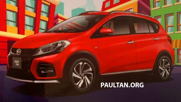 印尼Daihatsu Sirion Cross 曝光! 穿上SUV外衣的 Myvi ?