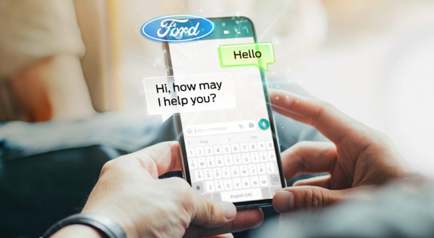 Ford 推出电子销售员服务，WhatsApp线上解答顾客疑问 119273