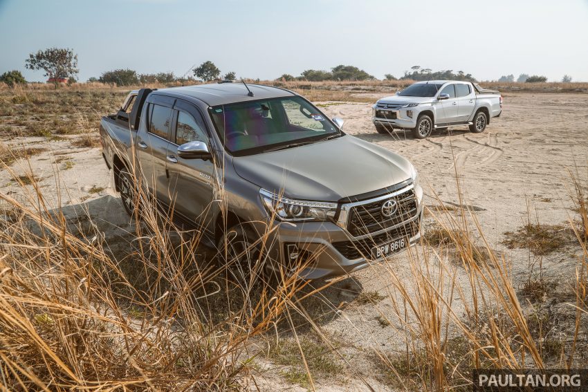 油耗实测: Toyota Hilux 2.8L vs Mitsubishi Triton 2.4L 118761