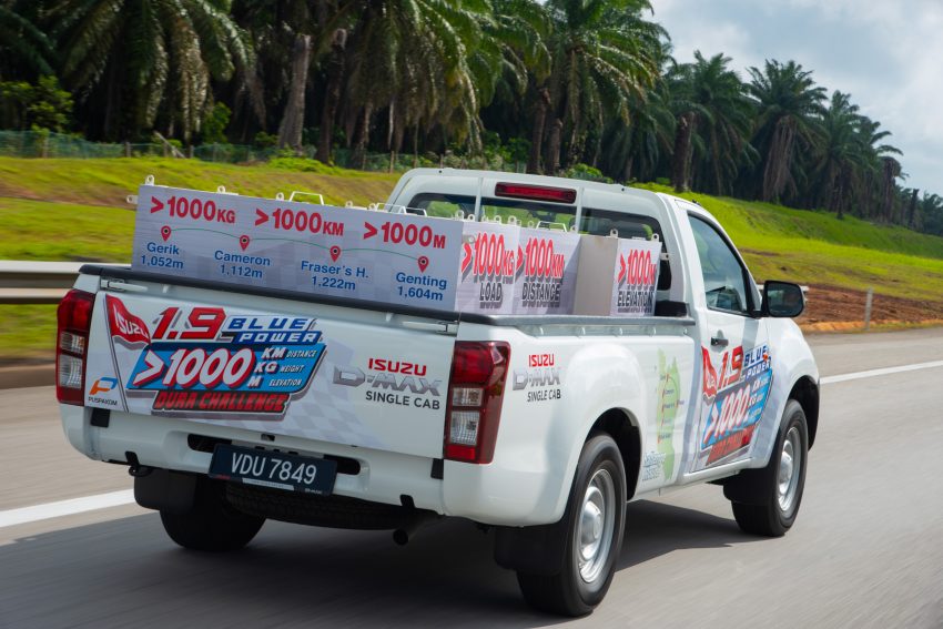 Isuzu D-Max 1.9 Blue Power Dura Challenge，满载1,000公斤负重，单缸柴油挑战逾1,000公里高海拔崎岖路程 118090