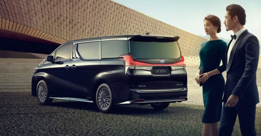 Lexus LM 300h 泰国上市，可选四座或七座，RM739k起 118183