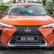 Lexus UX 本地正式面市，三个等级价格从RM244K起跳