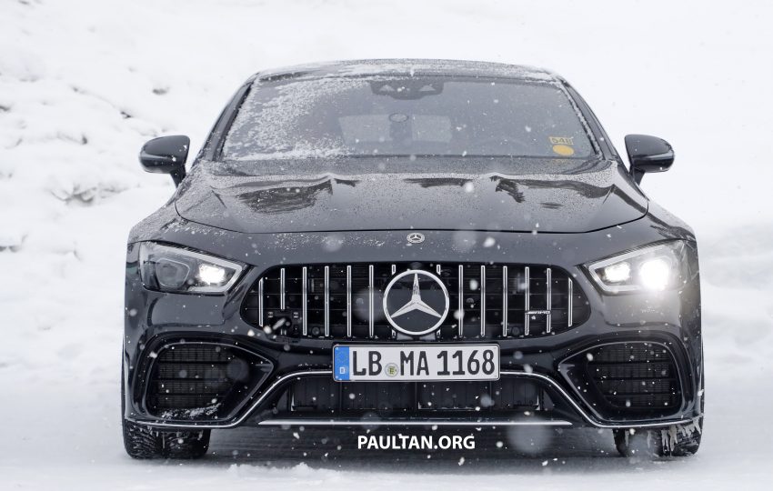 谍照：Mercedes-AMG GT 73 EQ Power+ 被捕获，最强插电式混动四门跑房！最大马力输出达800 hp，3秒内可破百 118465