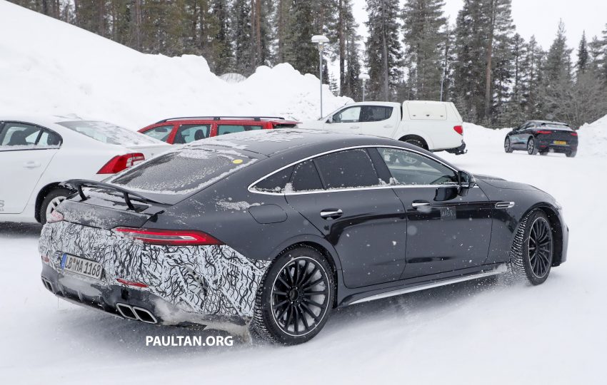 谍照：Mercedes-AMG GT 73 EQ Power+ 被捕获，最强插电式混动四门跑房！最大马力输出达800 hp，3秒内可破百 118474