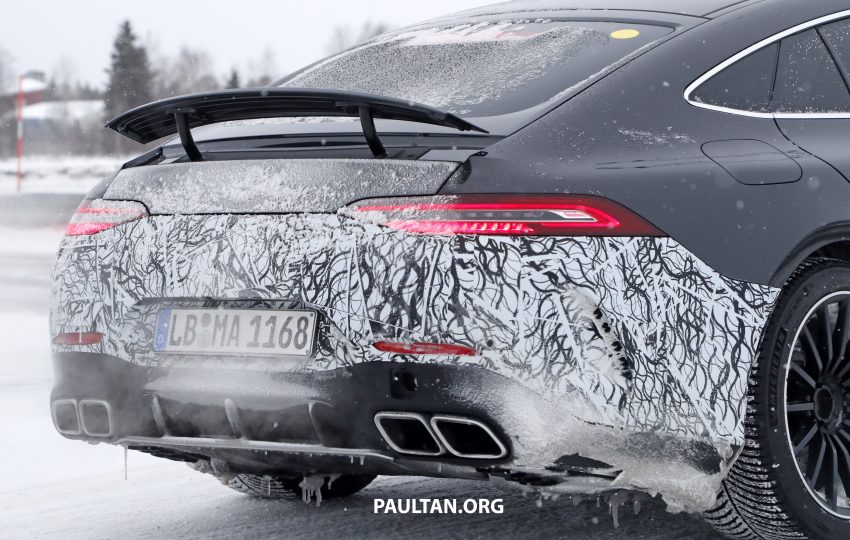 谍照：Mercedes-AMG GT 73 EQ Power+ 被捕获，最强插电式混动四门跑房！最大马力输出达800 hp，3秒内可破百 118477