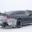 谍照：Mercedes-AMG GT 73 EQ Power+ 被捕获，最强插电式混动四门跑房！最大马力输出达800 hp，3秒内可破百