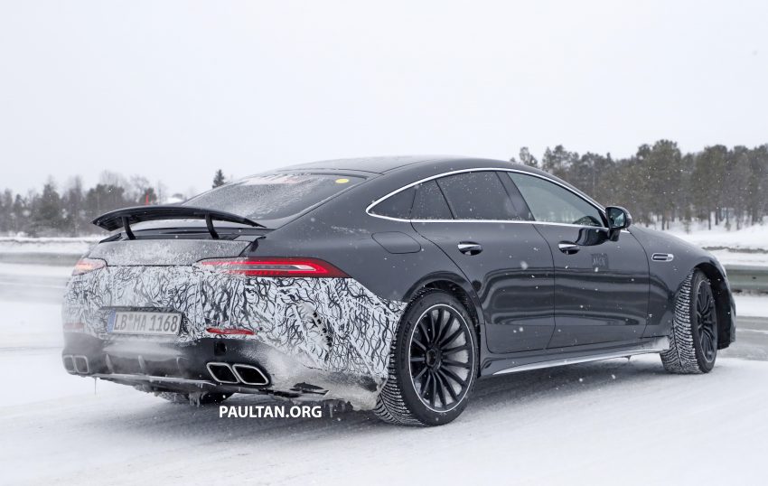 谍照：Mercedes-AMG GT 73 EQ Power+ 被捕获，最强插电式混动四门跑房！最大马力输出达800 hp，3秒内可破百 118478