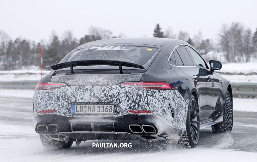 谍照：Mercedes-AMG GT 73 EQ Power+ 被捕获，最强插电式混动四门跑房！最大马力输出达800 hp，3秒内可破百 118479