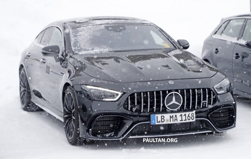 谍照：Mercedes-AMG GT 73 EQ Power+ 被捕获，最强插电式混动四门跑房！最大马力输出达800 hp，3秒内可破百 118466