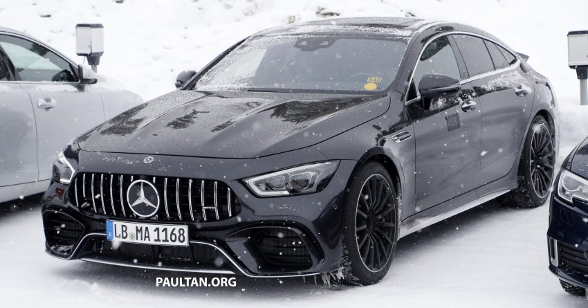 谍照：Mercedes-AMG GT 73 EQ Power+ 被捕获，最强插电式混动四门跑房！最大马力输出达800 hp，3秒内可破百 118467