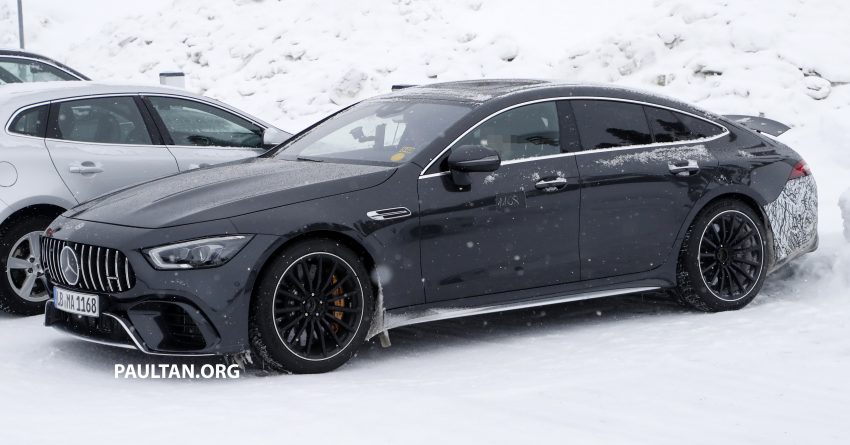 谍照：Mercedes-AMG GT 73 EQ Power+ 被捕获，最强插电式混动四门跑房！最大马力输出达800 hp，3秒内可破百 118468