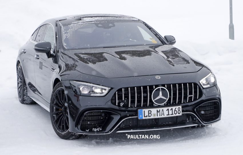 谍照：Mercedes-AMG GT 73 EQ Power+ 被捕获，最强插电式混动四门跑房！最大马力输出达800 hp，3秒内可破百 118470