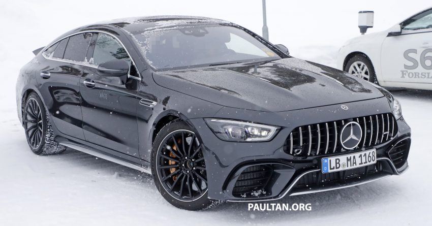 谍照：Mercedes-AMG GT 73 EQ Power+ 被捕获，最强插电式混动四门跑房！最大马力输出达800 hp，3秒内可破百 118471