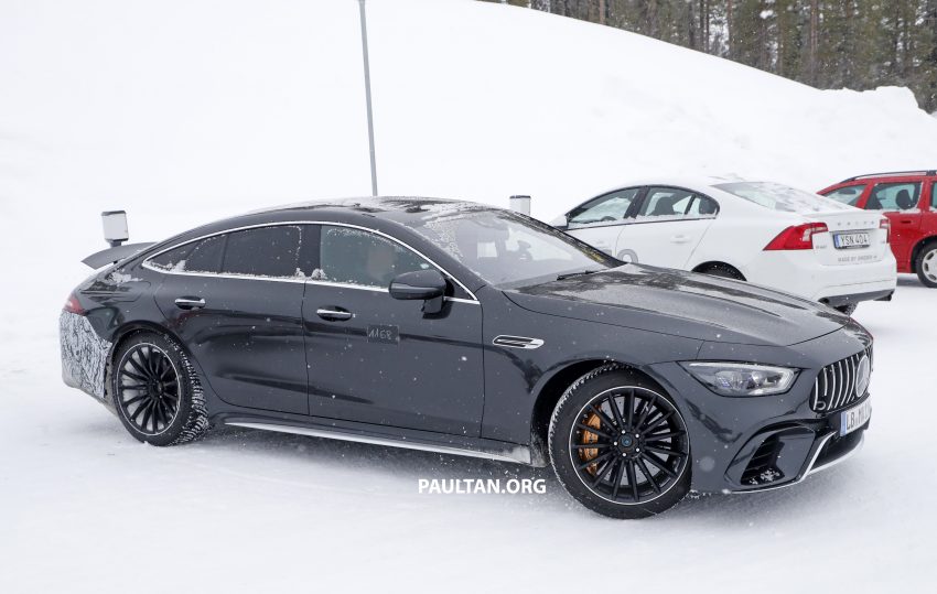 谍照：Mercedes-AMG GT 73 EQ Power+ 被捕获，最强插电式混动四门跑房！最大马力输出达800 hp，3秒内可破百 118472