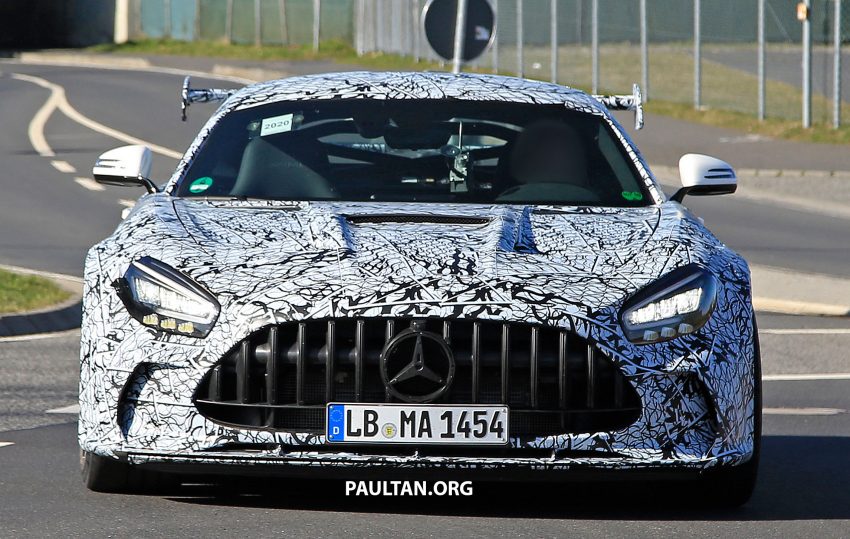 谍照：Mercedes-AMG GT Black Series 被捕获！AMG GT系列的终极性能版！最大输出功率达700 hp／750 Nm 119015