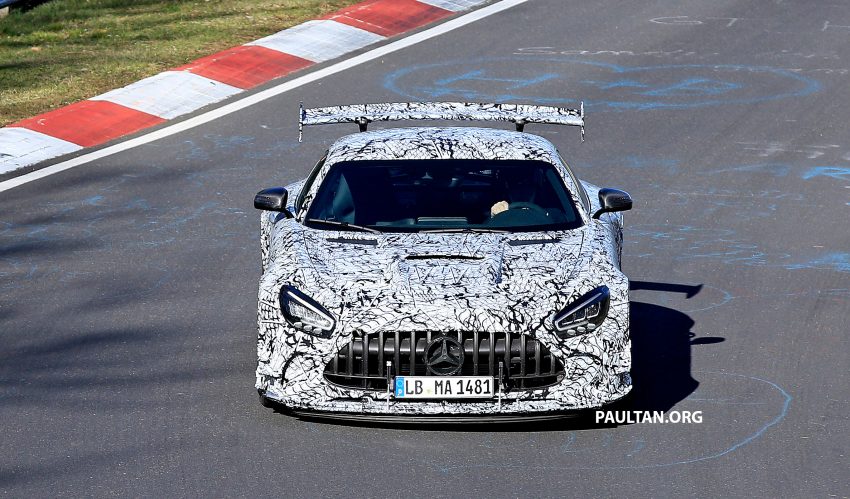 谍照：Mercedes-AMG GT Black Series 被捕获！AMG GT系列的终极性能版！最大输出功率达700 hp／750 Nm 119023