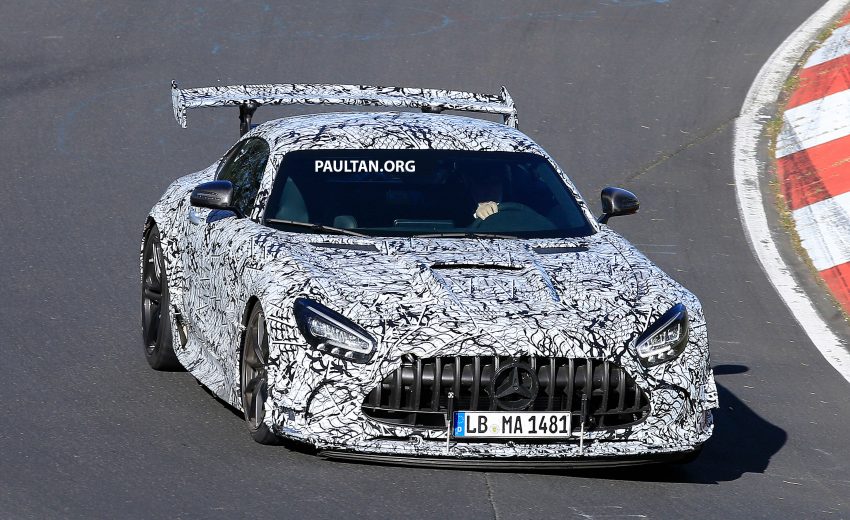 谍照：Mercedes-AMG GT Black Series 被捕获！AMG GT系列的终极性能版！最大输出功率达700 hp／750 Nm 119024
