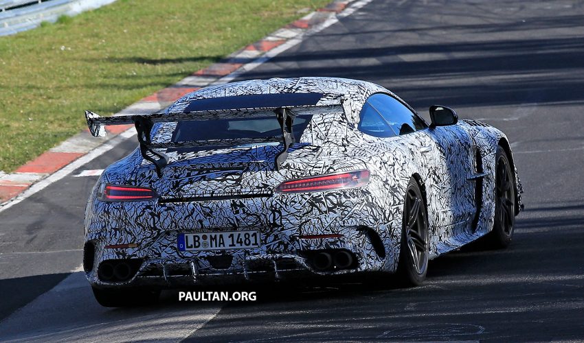 谍照：Mercedes-AMG GT Black Series 被捕获！AMG GT系列的终极性能版！最大输出功率达700 hp／750 Nm 119026