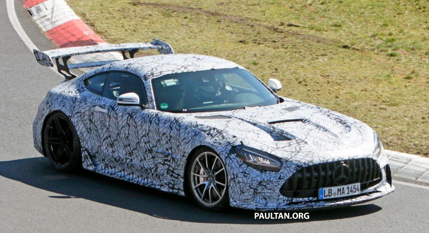 谍照：Mercedes-AMG GT Black Series 被捕获！AMG GT系列的终极性能版！最大输出功率达700 hp／750 Nm 119018