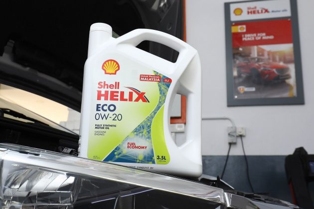 Shell Helix Eco 0W-20 全合成润滑油面市, 专为小车开发