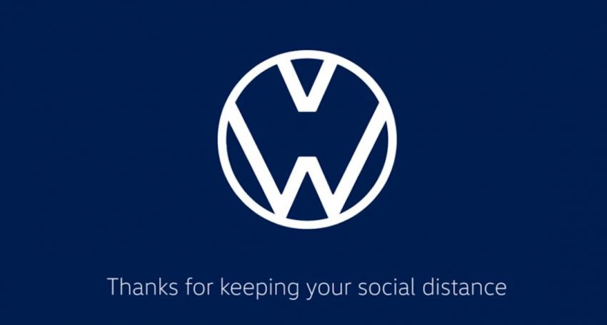 Audi 与 Volkswagen 暂改厂徽, 吁公众保持安全距离抗疫 119039