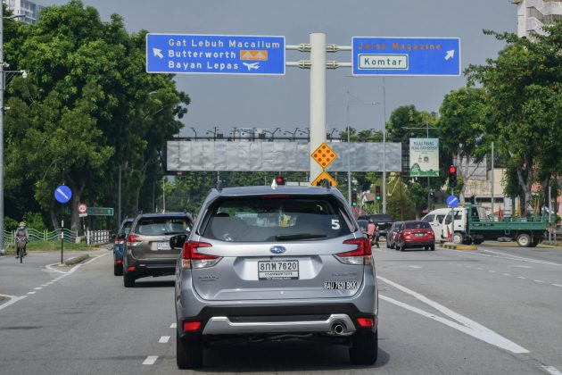 行动管制令：槟城苏丹阿兹兰沙路天桥往峇六拜路段关闭