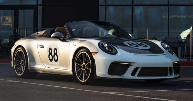 最后一辆 Porsche 911 Speedster 将拍卖, 所得将捐献抗疫