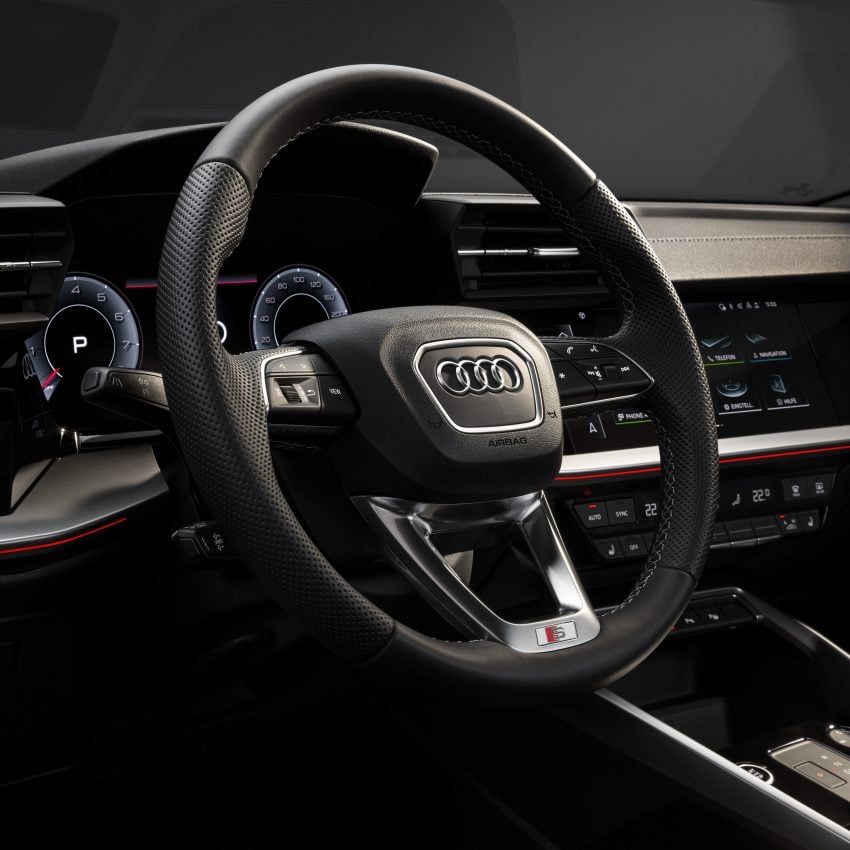造型更时尚！全新第四代 2021 Audi A3 Sedan 官图释出 120273