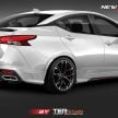 更显帅气！2020 Nissan Almera 搭载 Drive68 空力套件